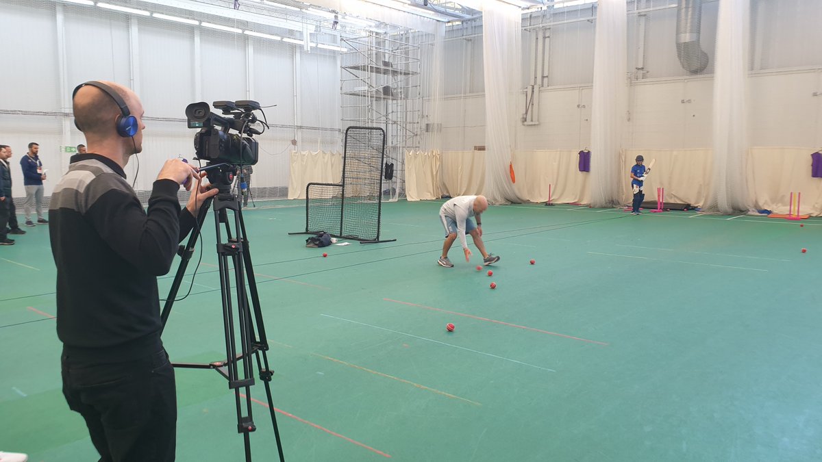 An enjoyable day providing Sound Tech support for a series of cricket training videos for Cricket Wales at Sophia Gardens.