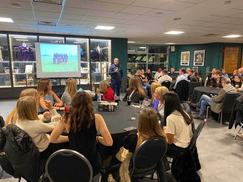 250 in the Long Room last for Yorkshire Girls awards night. Future is bright, thanks to all the players, parents, coaches and to <a href="/JimmyCricket87/">James Carr</a> for speaking and to <a href="/rachelslater72/">Rachel Slater</a> <a href="/emmamarloww/">Emma Marlow</a> <a href="/phoebeturnerx/">Phoebe Turner</a> for presenting awards