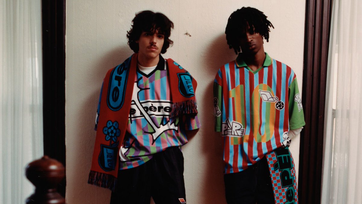 VogueRunway's tweet photo. Dreamt up by a team of seasoned music and fashion executives, Le PÈRE was founded to “integrate the world of visual art through clothes. https://t.co/UmZoxSdDGg https://t.co/IaSxrWeEkk