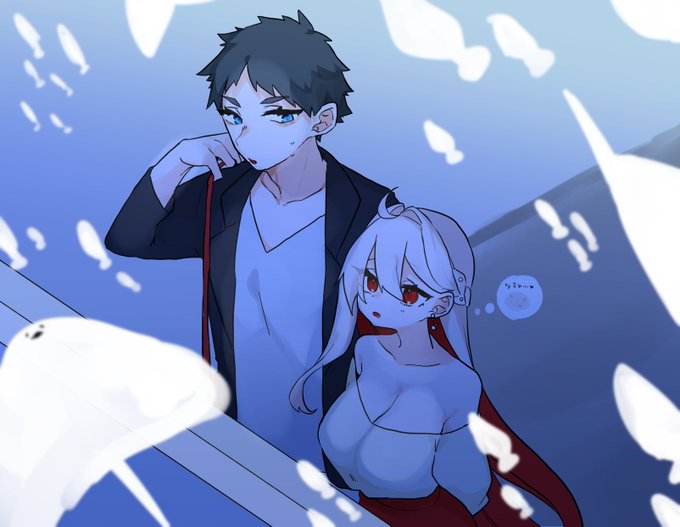 水族館デートなるまひ……🐟❤️ 