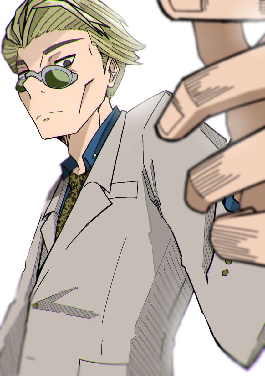 brave_malanya's tweet photo. My first and only commission ended up being a request fot someone's halucination

#JujutsuKaisen #nanami https://t.co/dZg5mHQPo6