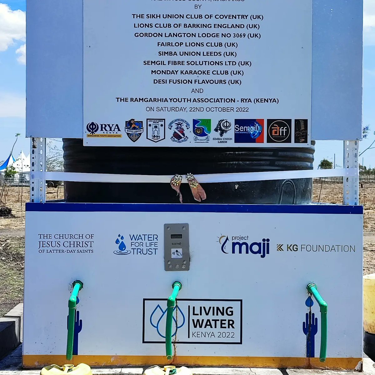 RamgarhiaYouth's tweet photo. Opening of water borehole in Machakos, Kenya.
#sevawithoutboundaries
#sikhsinkenya
#kalasingha
#waterislife https://t.co/0Yvj4O2vr2