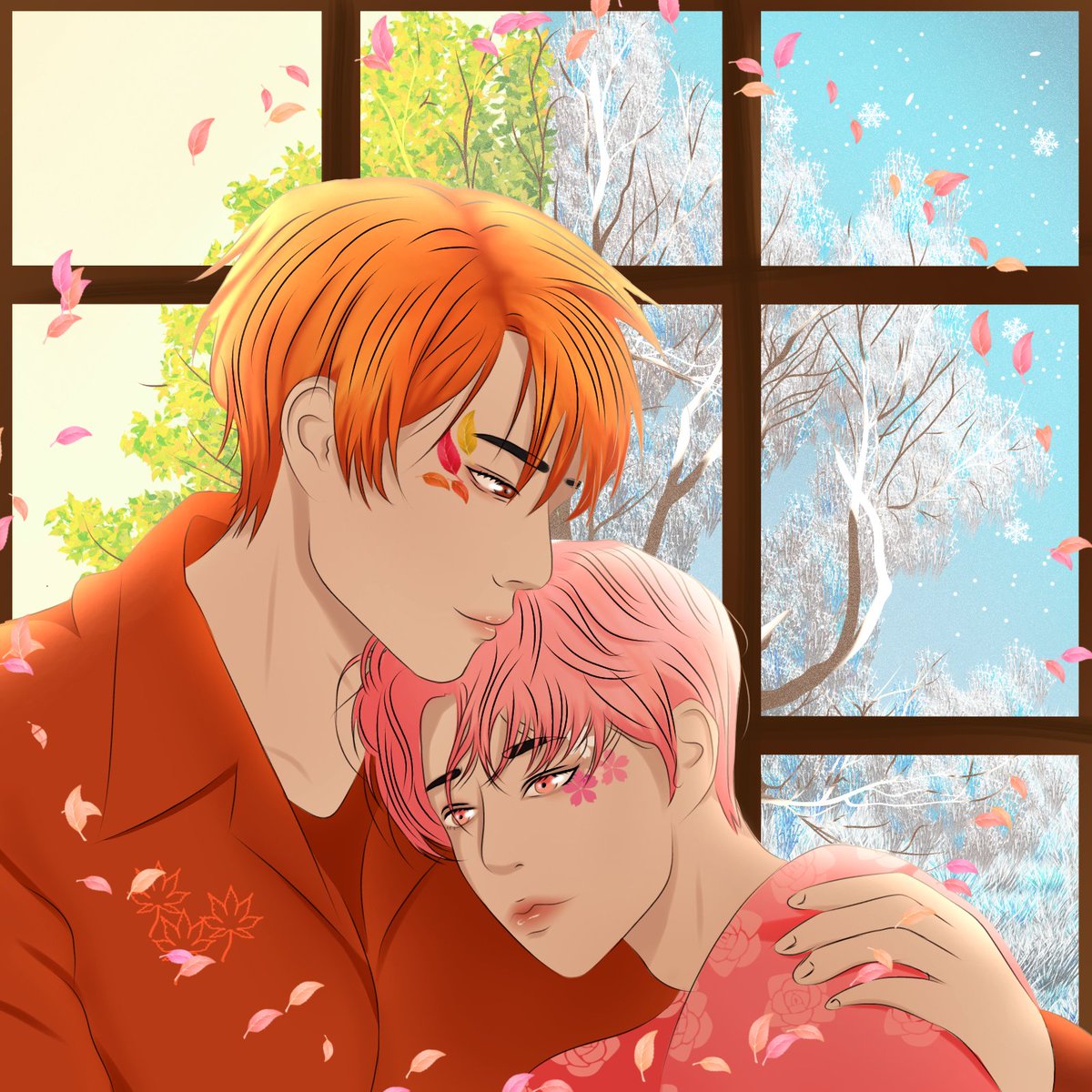 LVdiana18's tweet photo. 2/2 Sharing the artwork that I made for CPAGxKOGS collaboration. "Love In All Seasons" of Love In All Colors🌈. This shows unique qualities of each person combined in one artwork. 
Check out the link<3
https://t.co/azAtUY9y5a
@cryptopopart @RFOX_Official @RFOX_VALT @KOGS_GG https://t.co/tyAJdr24Dx