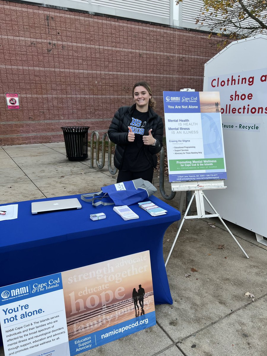 Senior CBohnenberger is ready to kick off the “healthy hearts, healthy minds” color run at MMHS! Come join and support her senior project and this worthwhile cause!
#wearemashpee #mmhs #seniorproject