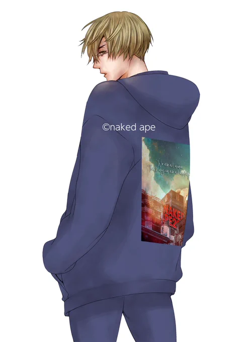 【スズリセールは10/23まで】パーカー着用モデルは「ハルと笑太」このイラストはまた別にグッズがあるので、それについてはまた後日FANBOXなどでお知らせいたします〜のオータムセール 
