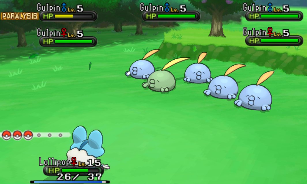 POV: You enter a horde battle in X and Y

#Pokemon