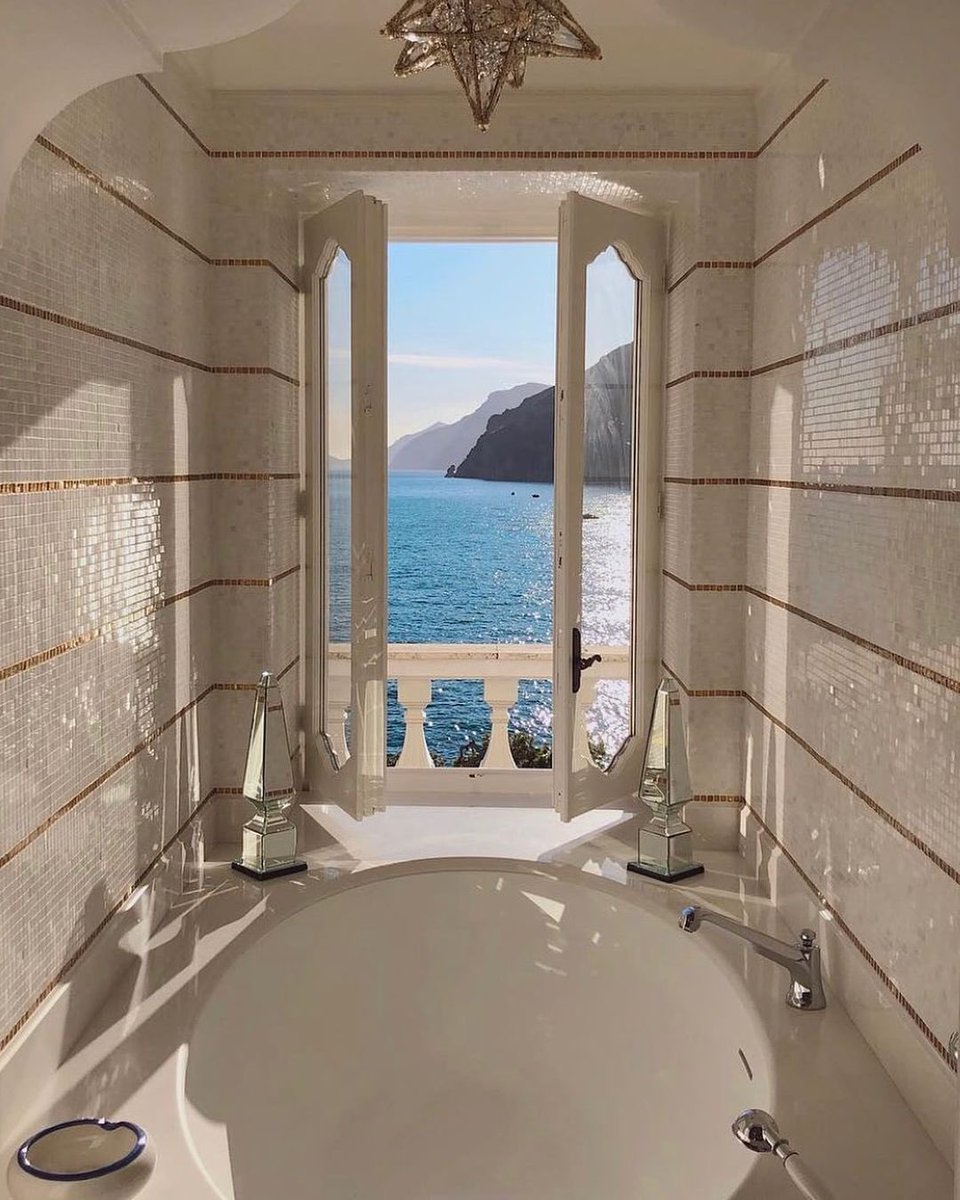 Imagine taking a bath here