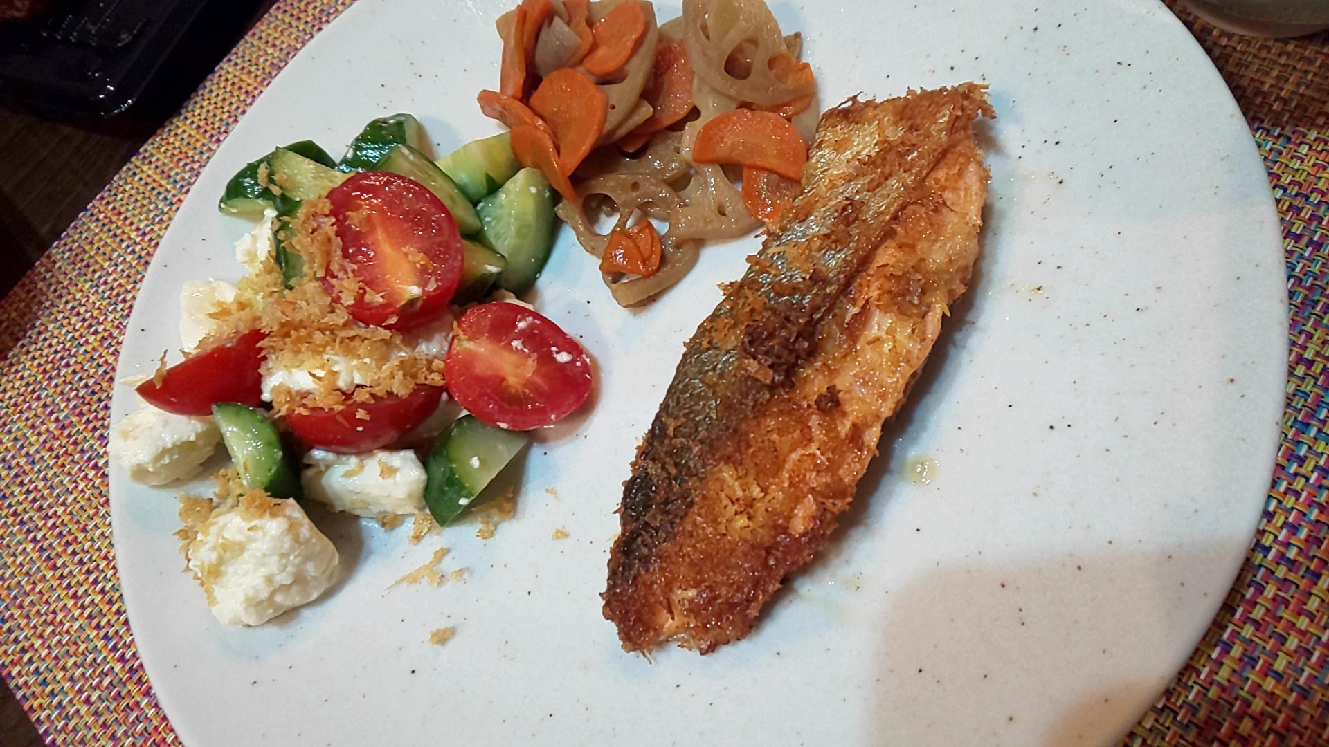 これ美味しかった！
余ったパン粉はバターで炒めてサラダのふりかけにしました㌍/  