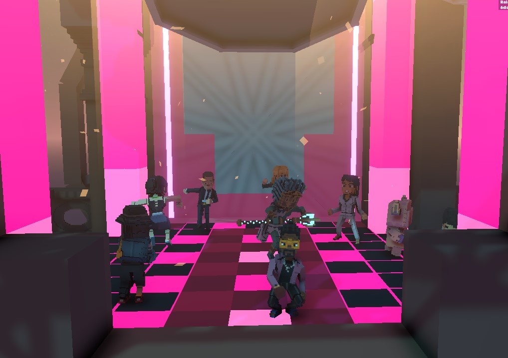 Ameckone's tweet photo. @TheSandboxGame I just participated in the Paris Hilton  #Cryptoween Event. Dancing in the Clock Tower check out my screenshot below!
🎃😀👇 https://t.co/0JN5sx9K3m