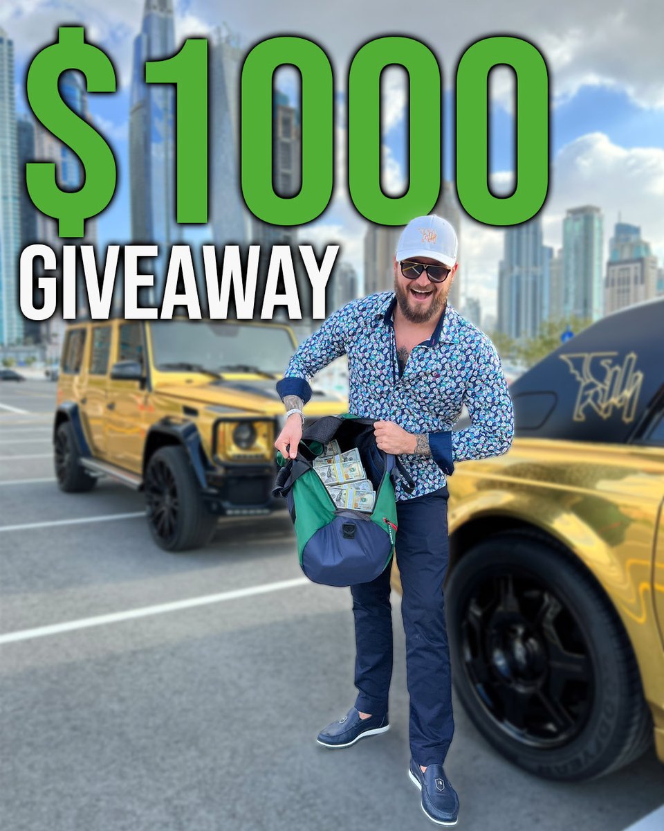 🚨🚨 GIVEAWAY 🚨🚨

I am giving away $1,000 worth of #Bitcoin    to TWO of my followers on 31st of October!

To enter this giveaway 👇

🤝 Follow me: <a href="/TKralow/">Thomas Kralow</a>
♻️ Retweet this tweet
❤️ Like this tweet
✅ Join my Trading Community: discord.gg/yNNUG3jTFG