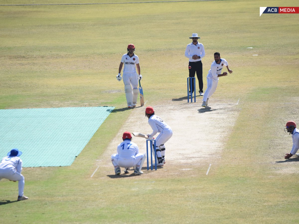 AcbDomestic's tweet photo. Banking on half-centuries from Ijaz (93), @Sediq_Atal26  (78), @abdulma85144702 (70) &amp; Hayatullah (57) and excellent spin bowling displays from @ShGhafari19 (8/56) &amp; @AlikhilMir (6/33) propelled Amo to beat the MAR region by an inning &amp; 132 runs.

More: https://t.co/dFIUpQa08Z https://t.co/7B6O7aJcb3