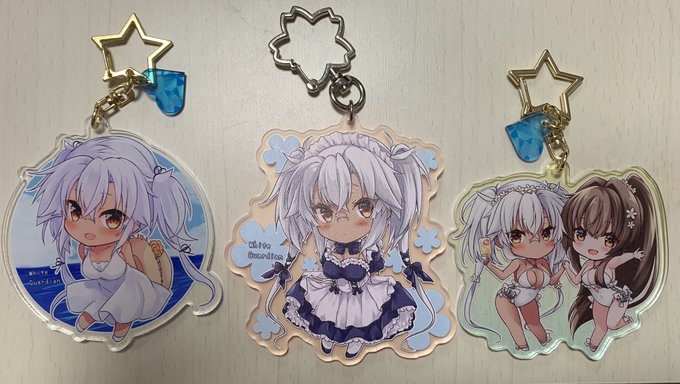 最近作ったアクキー可愛すぎるな…(自画自賛) 