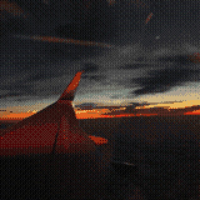 CocoaGeek's tweet photo. Nice sunset coming into SFO #retrospecs #gameboycolor https://t.co/IH84XZnc1G