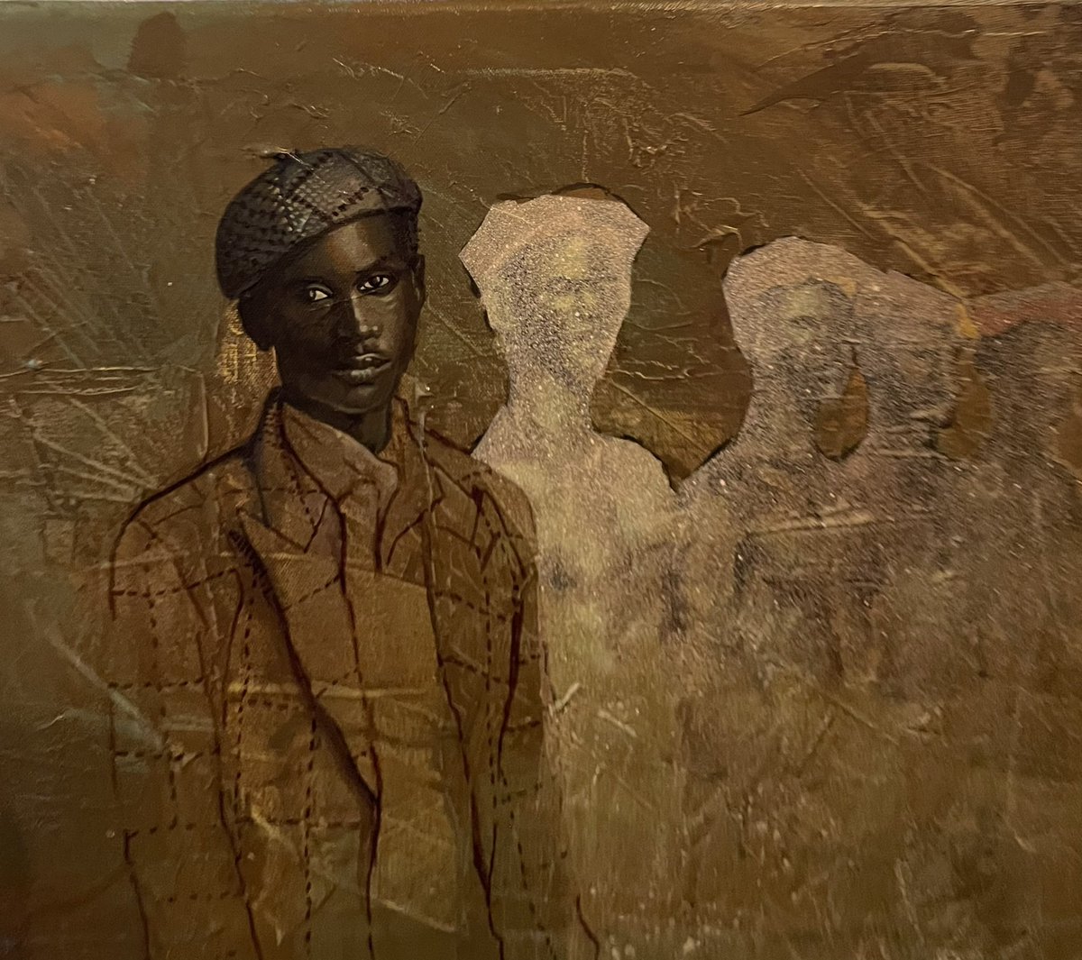 Title: Men before us.

#chinemeremomeh #art #eme #painting #vintage