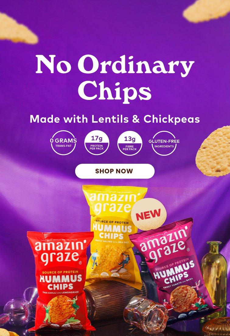 uppertite's tweet photo. a.k.a NO ORDINARY CHIPS

For a spicy and tangy flavour Special Hummus Chips made with lentils and chickpeas. 

Using only the freshest, high-quality ingredients, our chips are thinner, crispier and tastier than your average potato chip. The perfect guilt-free treat anytime. https://t.co/t8RMfYlIao