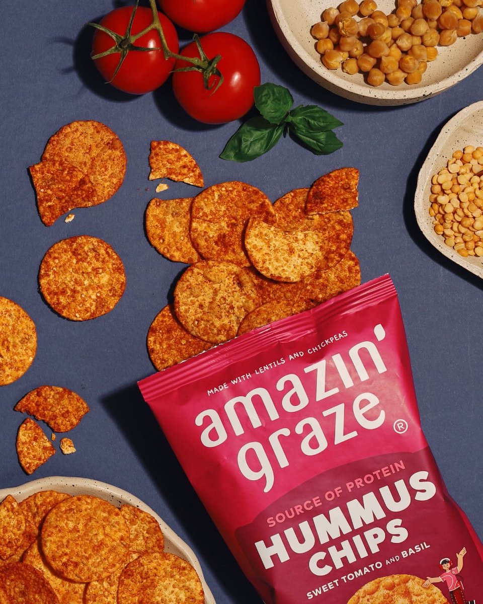 uppertite's tweet photo. a.k.a NO ORDINARY CHIPS

For a spicy and tangy flavour Special Hummus Chips made with lentils and chickpeas. 

Using only the freshest, high-quality ingredients, our chips are thinner, crispier and tastier than your average potato chip. The perfect guilt-free treat anytime. https://t.co/t8RMfYlIao