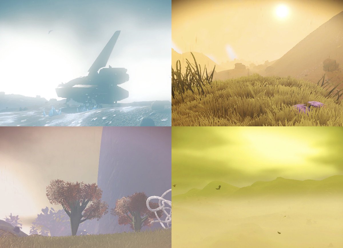 BillyMagma's tweet photo. Misty warpin' #NoMansSkyWaypoint #NintendoSwitch https://t.co/C9kMPzrtwW