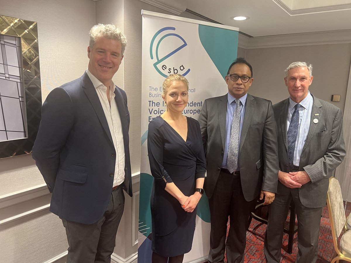 Delighted to attended ESBA Gala Dinner 17/ 10/2022 Brussell. with David Caro. President ESBA James Waterson Business development Manager Amazon Europe. Brussell. #ESBA #Amazon #AsianCatFed