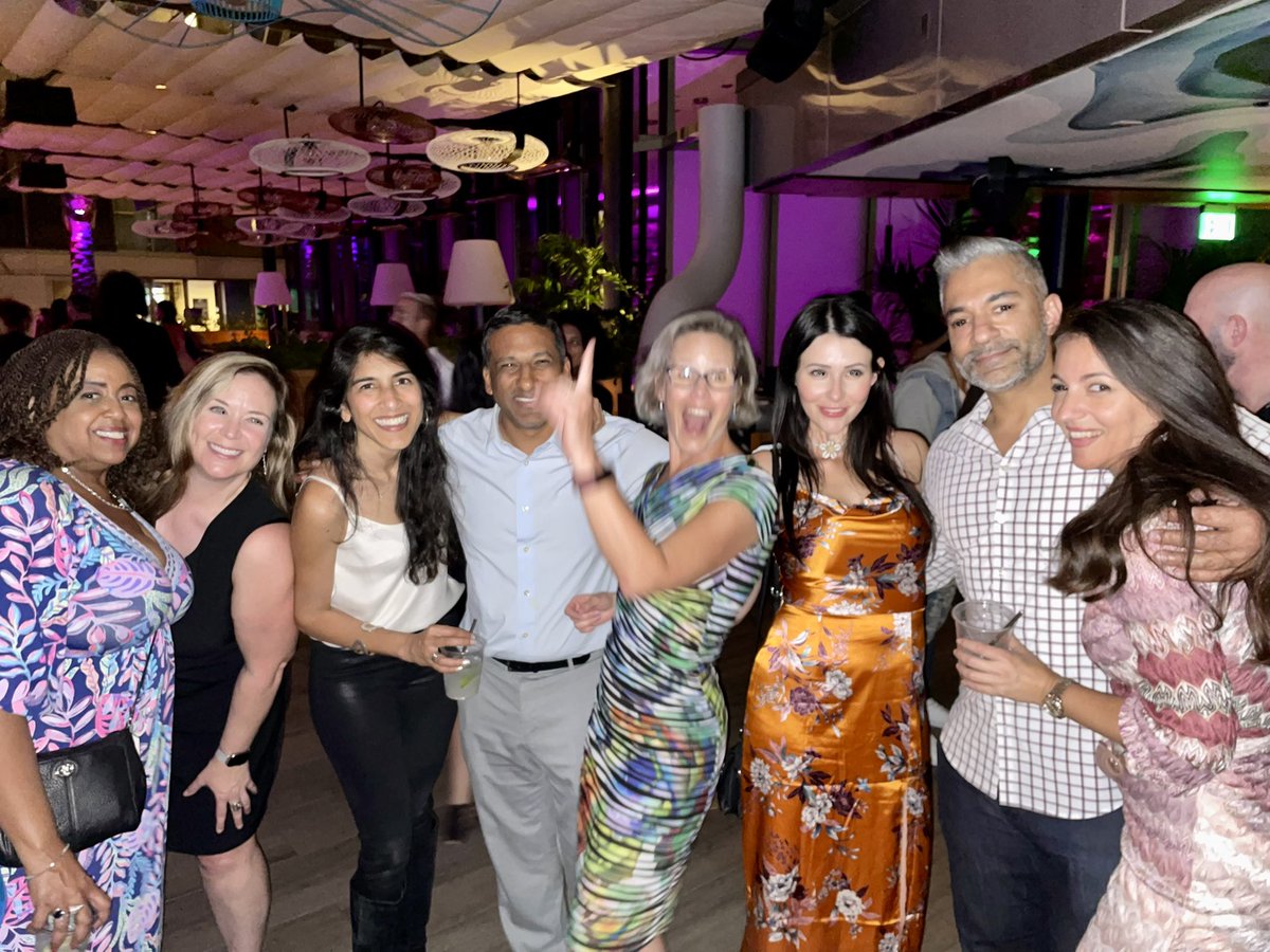 Work hard, let loose! Long awaited dance party with some of the <a href="/Integrativeonc/">Society for Integrative Oncology</a> gang! #SIO2022