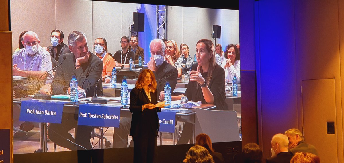 #GA2LEN Barcelona Allergy School Clinical cases Jury <a href="/annasalacunill/">Anna Sala MD, PhD</a>, Prof. Torsten Zuberbier and Prof. Joan Bartra