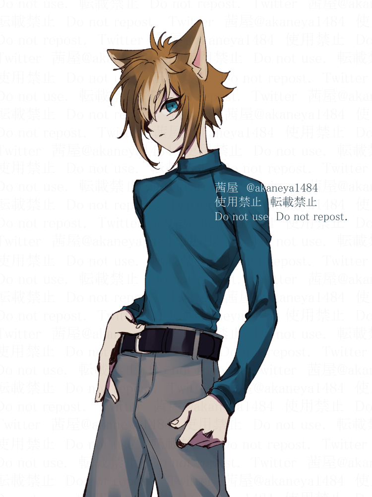 kamisato ayato 1boy bubble tea male focus pants blue hair hand in pocket solo  illustration images