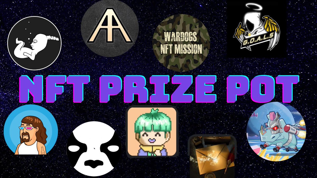 A Cheeky Look At SOME of tonight's NFT Giveaways! Come tonight to see the rest 🔥 

Games are live at 7:30pm AEST! Get involved Peeps!! 

<a href="/ppcnft/">Panda Pump Club</a> <a href="/Wardogs_NFT/">WARDOGS_NFT on $ETH & $ADA</a> <a href="/AAPEQueens/">Apocalyptic Queen Apes 👑🦍</a> <a href="/apocalypticapes/">Apocalyptic Apes | 🦍</a> <a href="/GOALS_NFT/">Guardians Of All Lost Souls</a> <a href="/BeefyBlokes/">Beefy Blokes</a> <a href="/Wenmerge2022/">Wenmerge🦇🔊</a> <a href="/SammyArriaga/">Sammy Arriaga</a> <a href="/joshdjsavage/">Josh Savage</a> <a href="/niftymusiclabs/">NiftyMusicLabs</a>