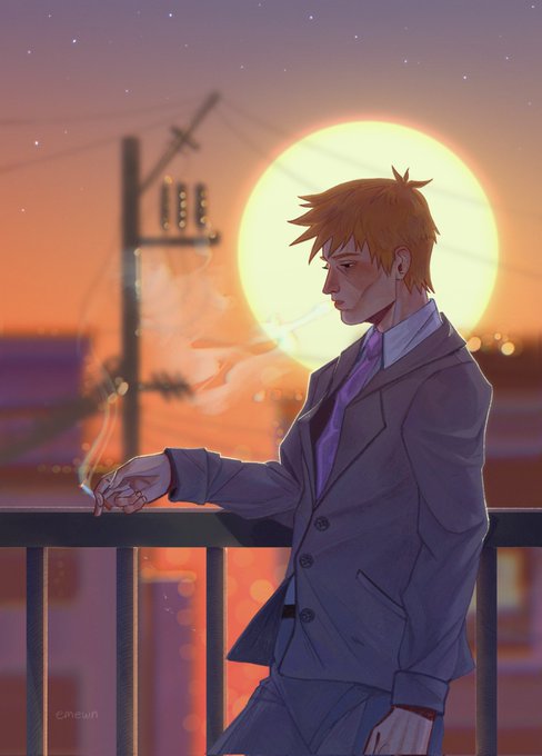 「solo sunset」 illustration images(Latest)｜21pages