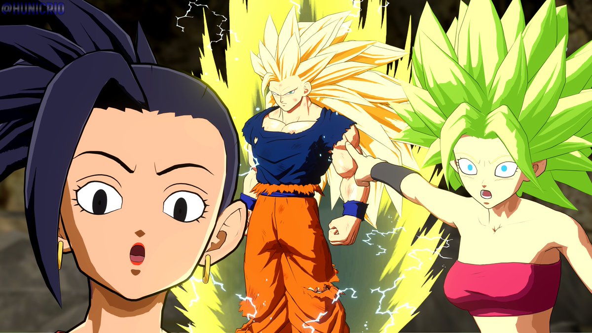 Goku SSJ3 vs Kale & Caulifla - Dragon Ball Super Legendado HD on