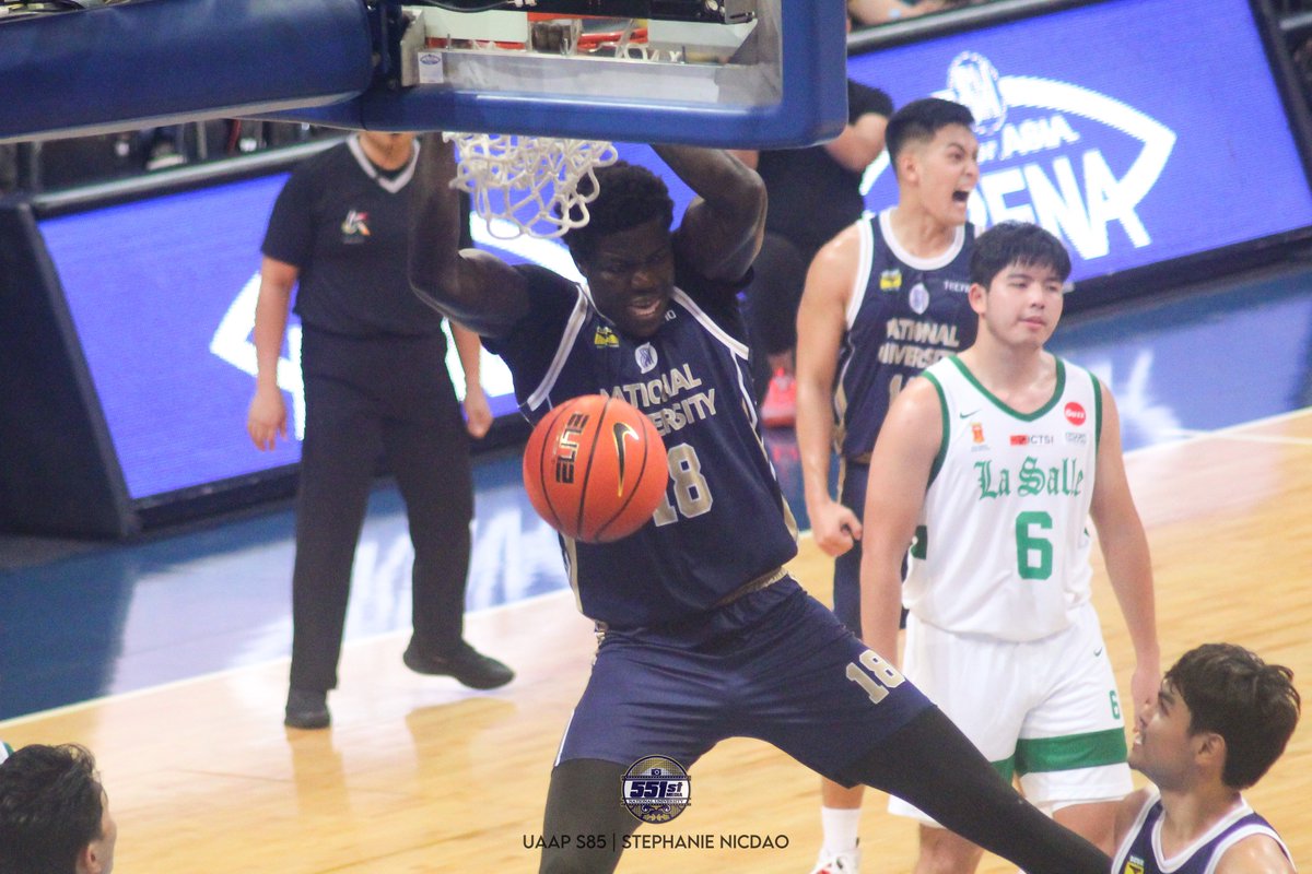551stmedia's tweet photo. NU's fourth win streak slakes the seven-year drought over DLSU
Click the album for the full article: https://t.co/2fnn818fIE
Photos by: Stephanie Nicdao
#UAAPSeason85
#GoBulldogs
#GoNUMensBasketballTeam
#NUMBT https://t.co/fvhBdImnwF
