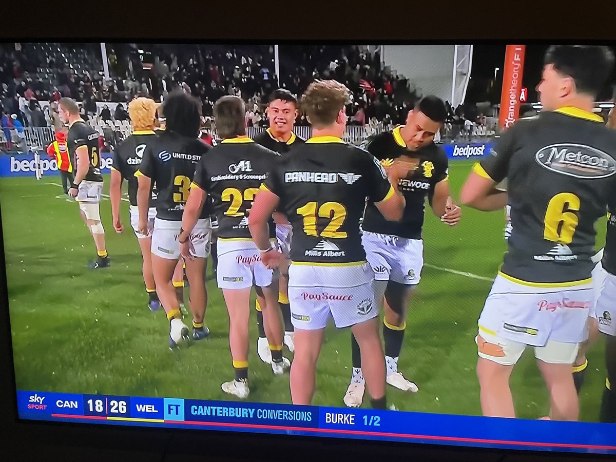 Wellington finally, finally live up to their     potential.  A great game of footy, best team won, although that last five minutes…..!