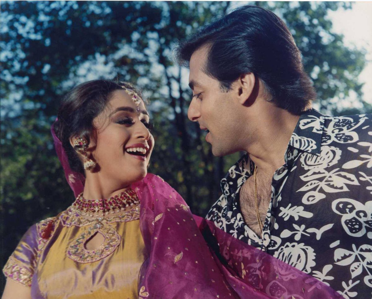 Iconic Jodi #29YearsOfDilTeraAashiq 
#DilTeraAashiq #SalmanKhan #MadhuriDixit