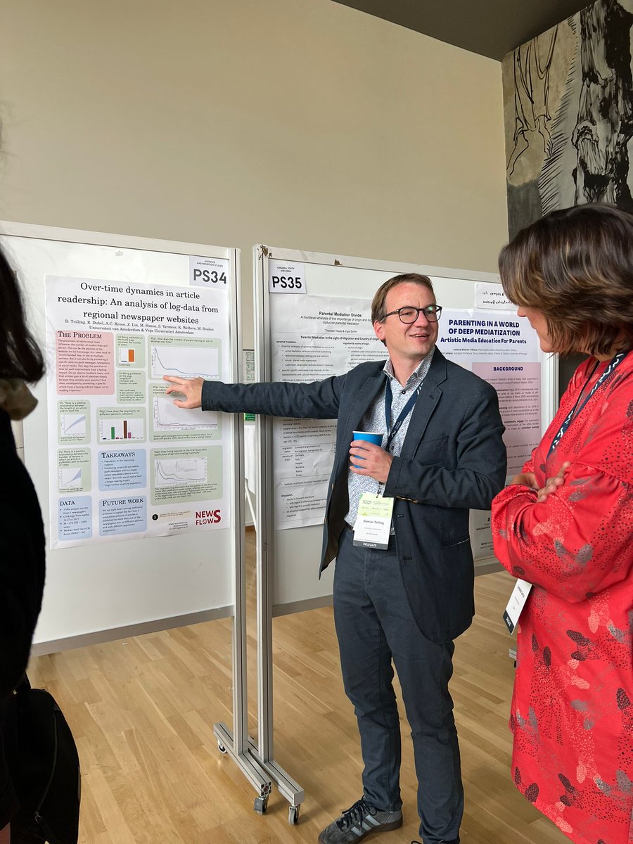 NEWSFLOWS_ERC (@newsflows_erc) on Twitter photo Last chance today to come and talk to us about our poster at #ecrea2022. Come during the lunch break and talk to us about how placement of online news impacts how article reading numbers develop over time! Last chance today to come and talk to us about our poster at #ecrea2022. Come during the lunch break and talk to us about how placement of online news impacts how article reading numbers develop over time!
