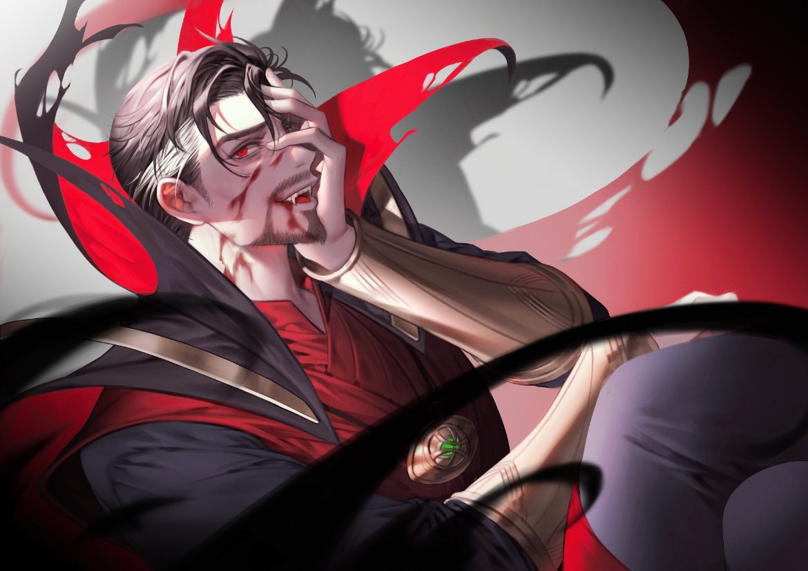 할로윈 기념 먼가 그려보고 싶엇지만 무계획으로 먼가 되지 못한 그런.. 닥스낙
#DoctorStrange