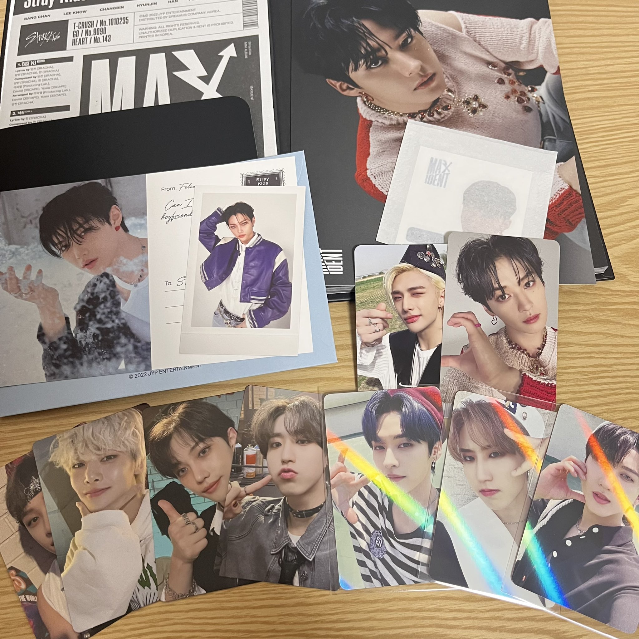 straykids ハンジソン 直筆サインチェキ 代々木公演