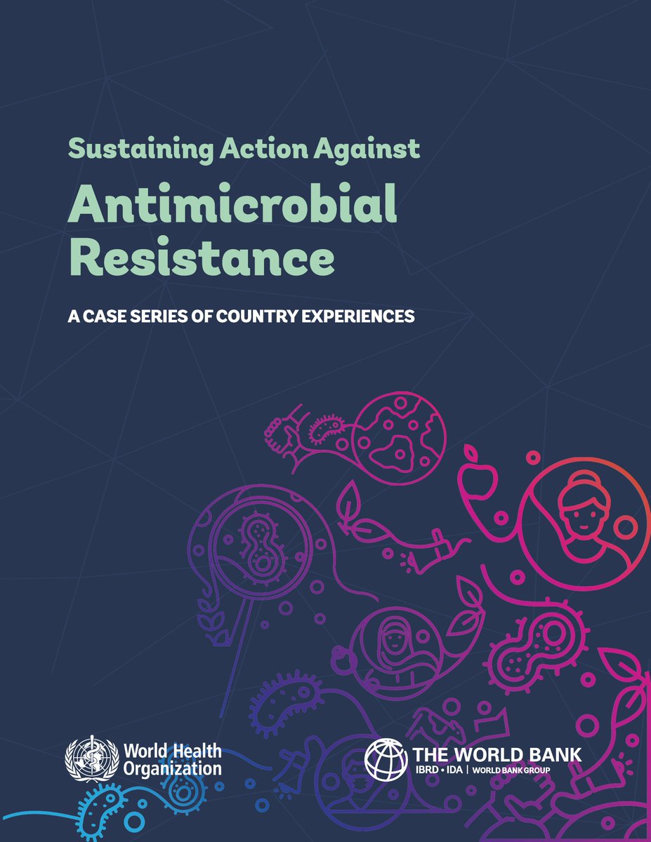 HananBalkhy's tweet photo. Bending the curve on #AMR, a Global PH challenge associated with 5M deaths a year, requires sharing lessons on how to leverage financial opportunities. @WHO and @WorldBank produced a “Case Series of country experiences sustaining action against #AMR”. https://t.co/29W3G9gaBz https://t.co/dxpqEAn5n5