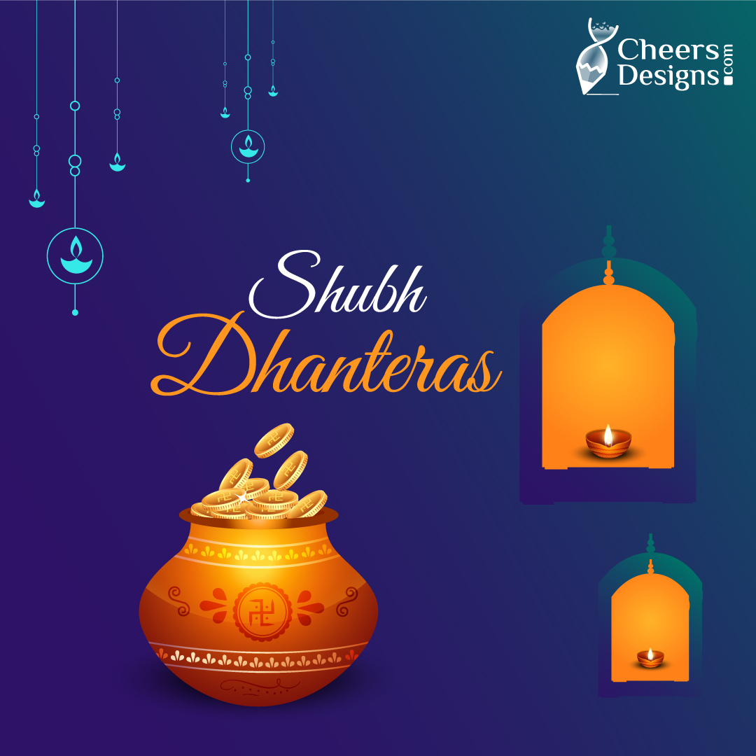 CheersDesigns's tweet photo. Cheers Designs wishes every Indian around the world a very happy Dhanteras.
Let this festival enrich our life with prosperity and happiness.
#diwali #dhanteras #dhanteras2022 #wealth #graphicdesigner #wishes #graphics  #websitedesign #website  #CheersDesigns https://t.co/TX3OvDyv2n