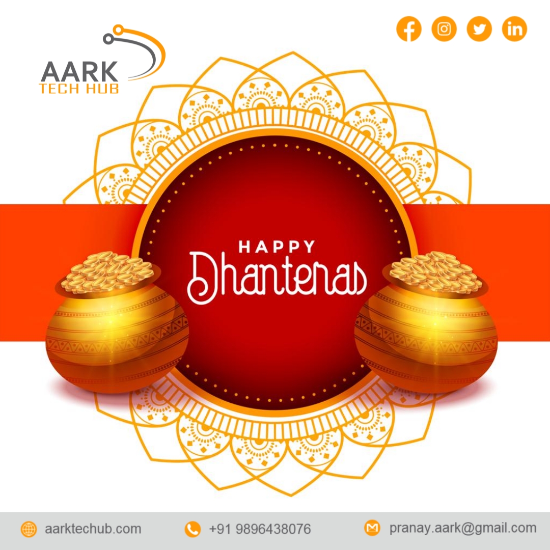 aarktechub's tweet photo. On the auspicious occasion of Dhanteras, we wish that each and every day of your life may be bright and blessed by Lord Dhanvantri.
Happy Dhanteras✨!!
.
.
#dhanteras #celebration #dhanterasspecial  #seo #digitalmarketing #webdevelopment #shivshaktidigiservices #aarktechub https://t.co/aKIcTVnKgK