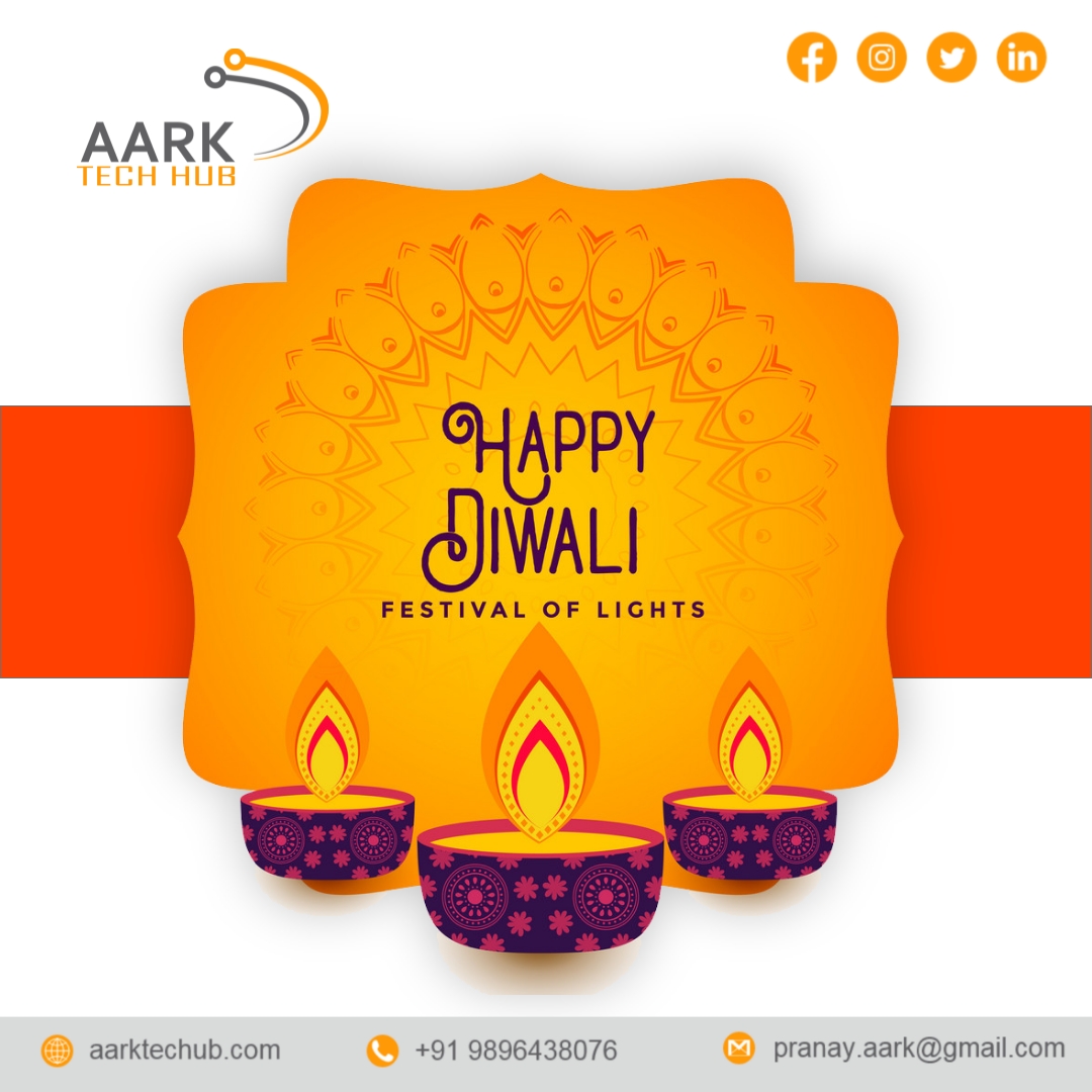 aarktechub's tweet photo. May the charm of shimmering diyas and lamps make this Diwali the best Diwali for you. Wishing you lots of luck.
Happy Diwali✨!!
.
.
#diwali #india #festival #happydiwali #love #diwaligifts  #indianfestival #festivevibes #celebration #diya #rangoli #indian #festivel #aarktechub https://t.co/lBKqnhsVNf