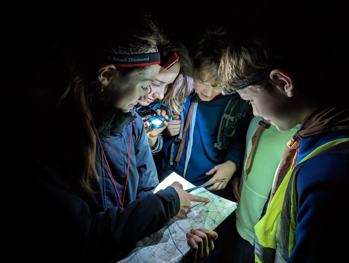 The Scouts did amazingly last night on our night hike - walking 10 miles across Epping Forest in their patrols!