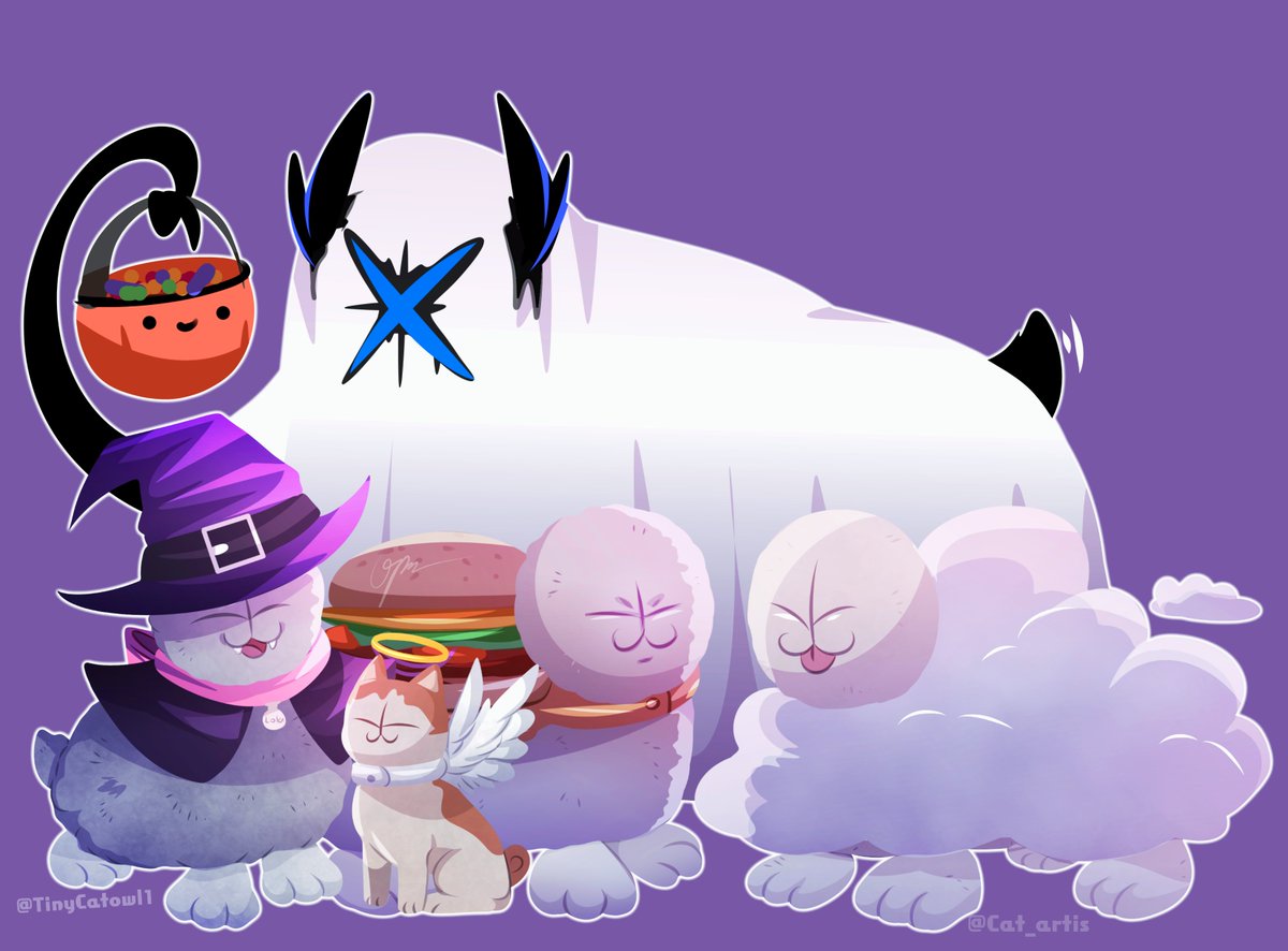 X4Genllo's tweet photo. Mini Halloween Costume
#fluffygrunts #madnesscobat https://t.co/E2nJnbTMcD