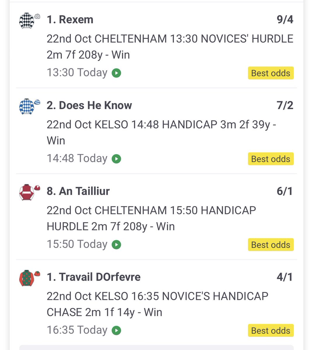 ExpressTips1's tweet image. Cheltenham &amp;amp; Kelso for today’s best bets 🐴 #ExpressTips #Cheltenham #Kelso