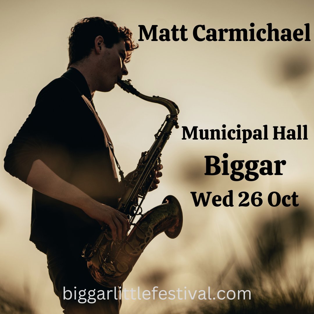 Saxophonist Matt Carmichael talks <a href="/scotsman_arts/">Scotsman Arts</a> today ahead of his group's appearance <a href="/BiggarLittle/">Biggar Little Festival</a> for Biggar Music Club this Wednesday  scotsman.com/whats-on/arts-…