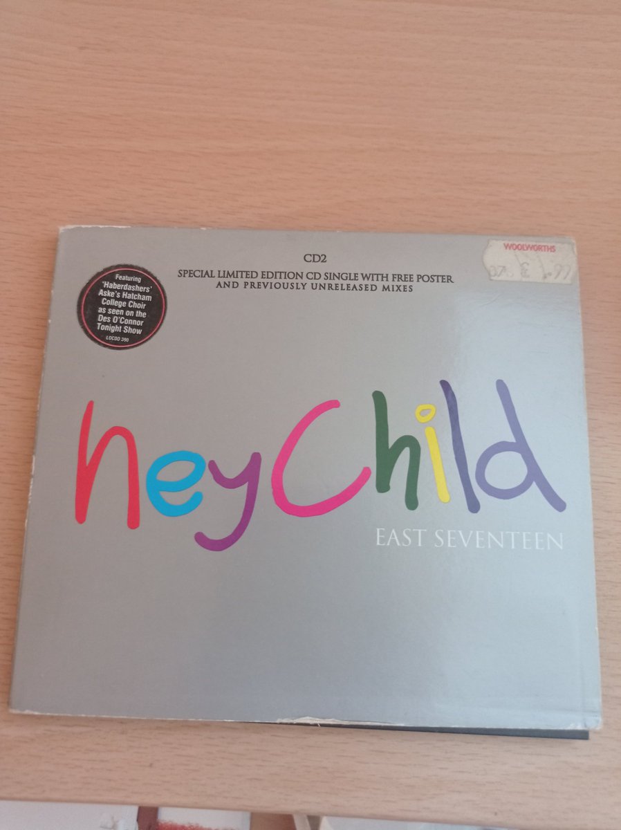 candycoatedfury's tweet photo. @tony_mortimer I found this gem whilst clearing out the loft. £1.99 from Woolworths. Absolute banger! Still works 🙌🏼 #1996 https://t.co/PUMhrR55TM