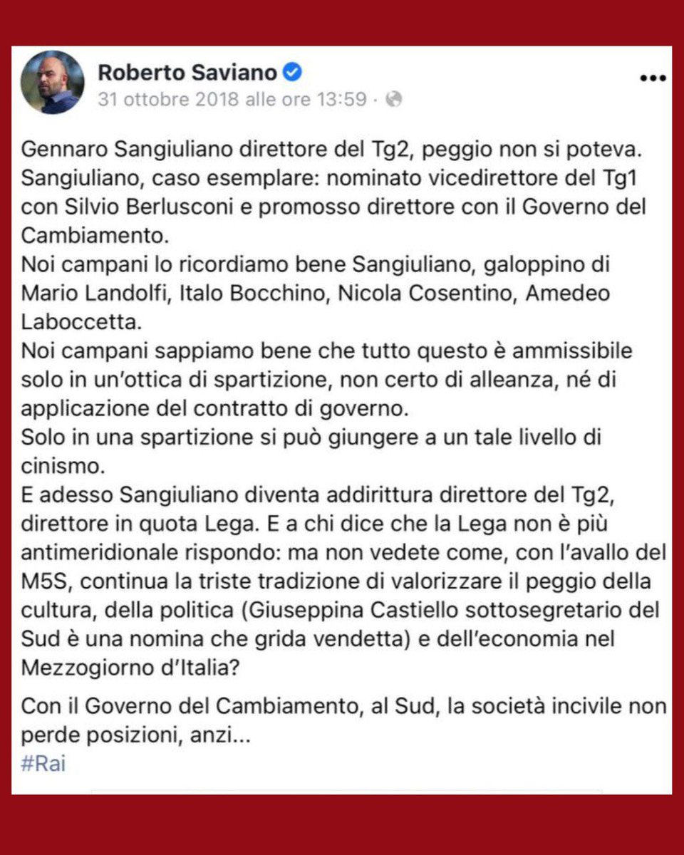 Roberto Saviano tweet media