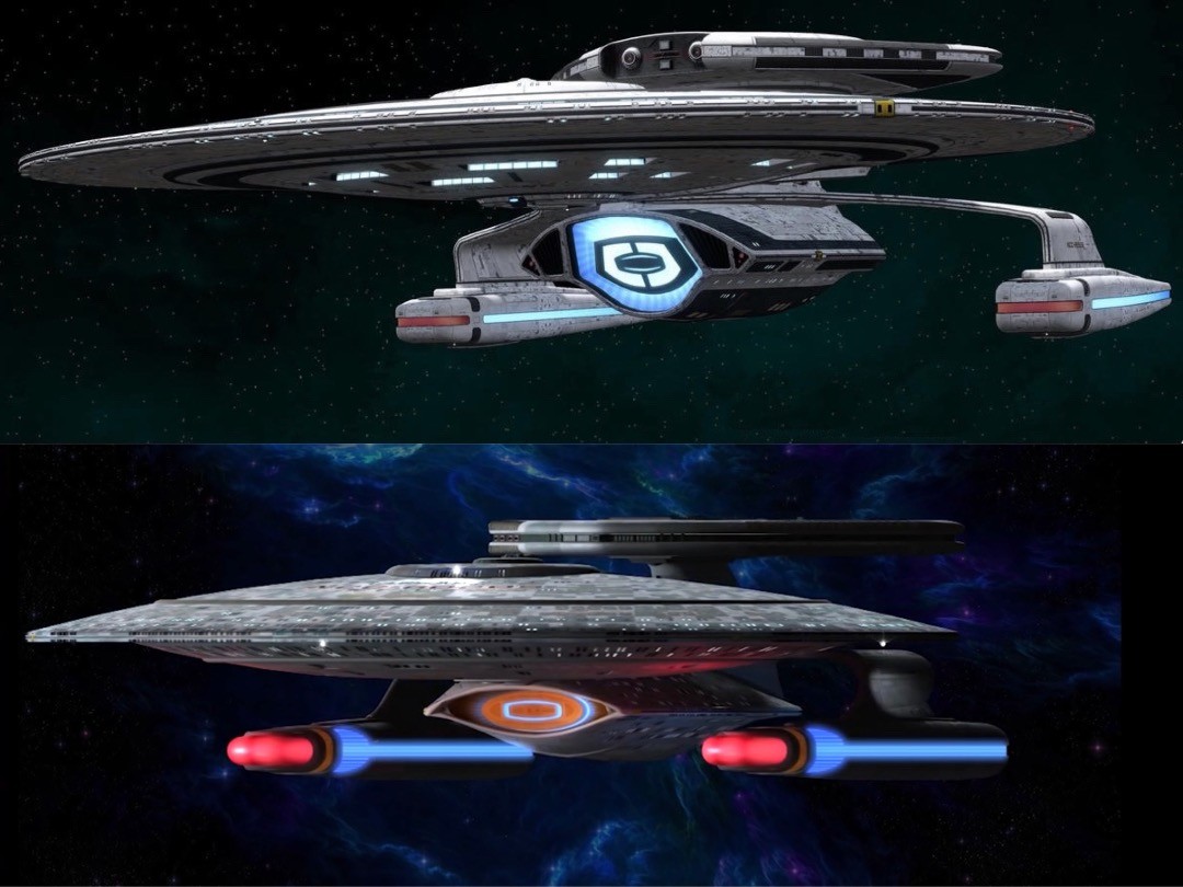 startrek_ships's tweet photo. IG: StarTrekShips
#SutherlandClass 🆚 #NebulaClass
https://t.co/rOYbSs26qA https://t.co/OO6S99pmyD