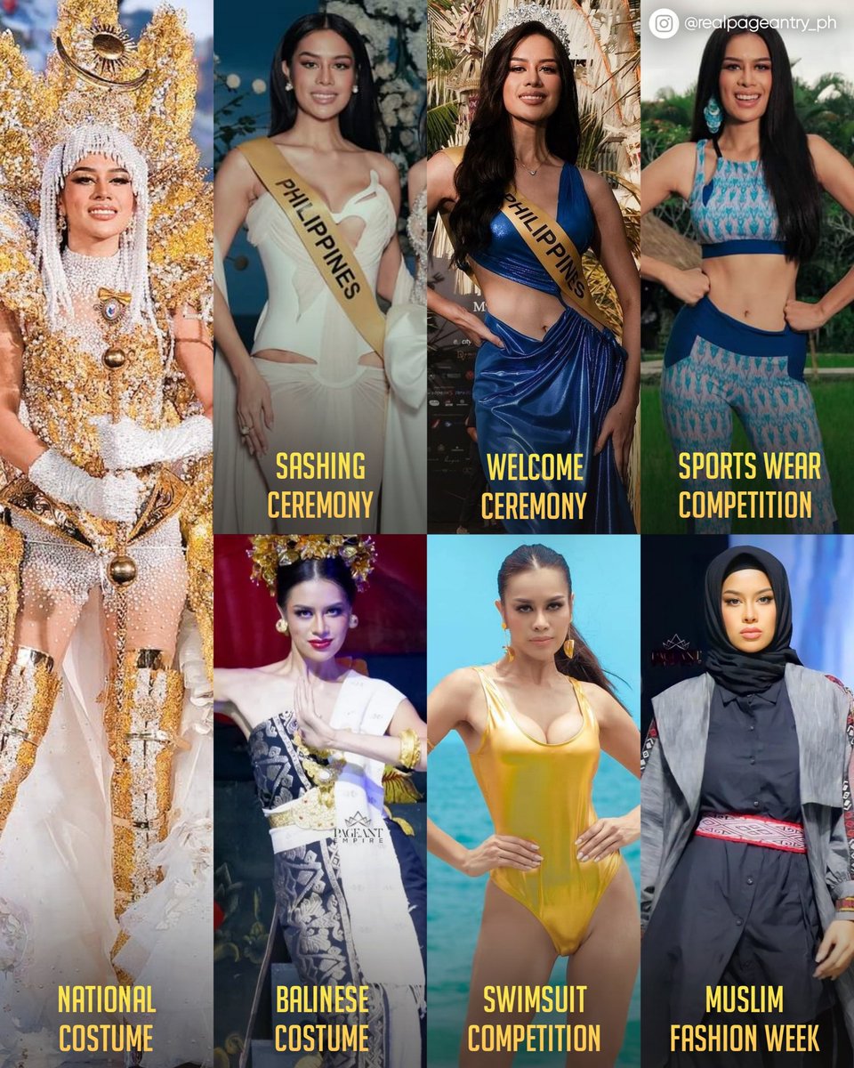 realpageantryph's tweet photo. CHARISMATIC &amp; CONSISTENCY 🗝️🇵🇭✨ Here's the photos compilation of our Miss Grand Philippines 2022 Roberta Tamondong at the ongoing Miss Grand International 2022.

#BinibiningPilipinas #MissGrandInternational #MissGrandInternational2022 #MissGrandPhilippines2022 #RobertaTamondong https://t.co/1TDedTplIq