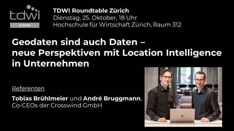 Wenige Plätze hat es noch. Anmeldung gerne unter tdwi.eu/veranstaltunge…