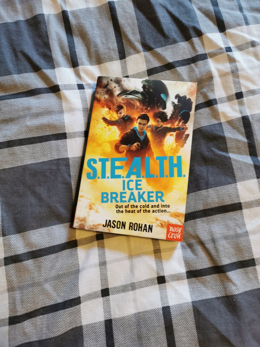 Thank you @NosyCrow for a copy of the 2nd S.T.E.A.L.T.H book by @JasonRohan1 I adored the fast paced high octane drama of the first, so can't wait to read this!