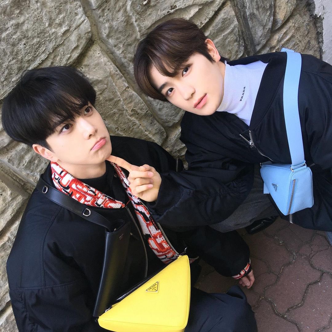 eternallyksw's tweet photo. Hyunjae and Younghoon for #PradaTriangle 

#더보이즈 @WE_THE_BOYZ https://t.co/EYqx8gs6gg