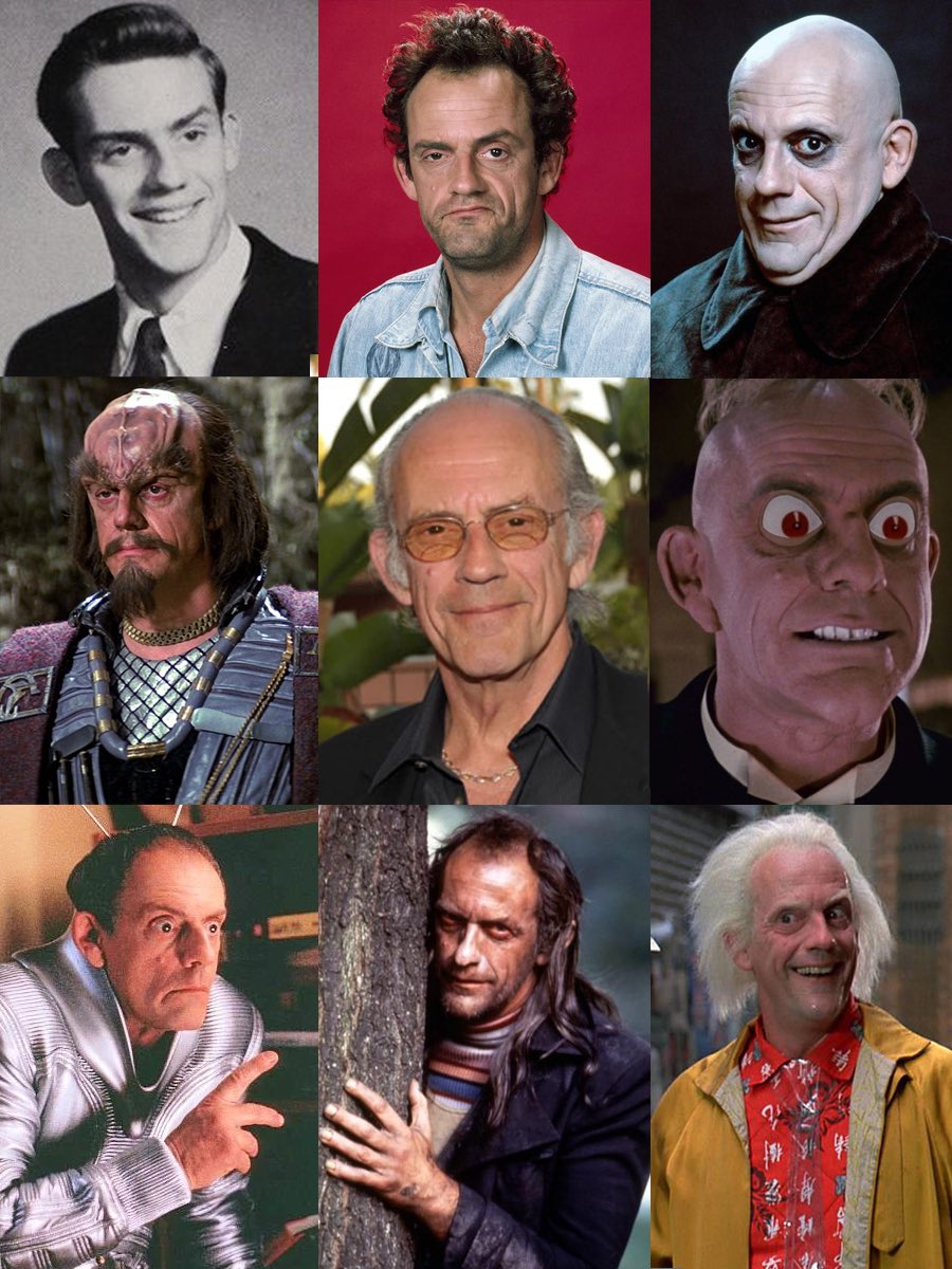 Happy birthday Christopher Lloyd. It probably doesn t matter how old he is 